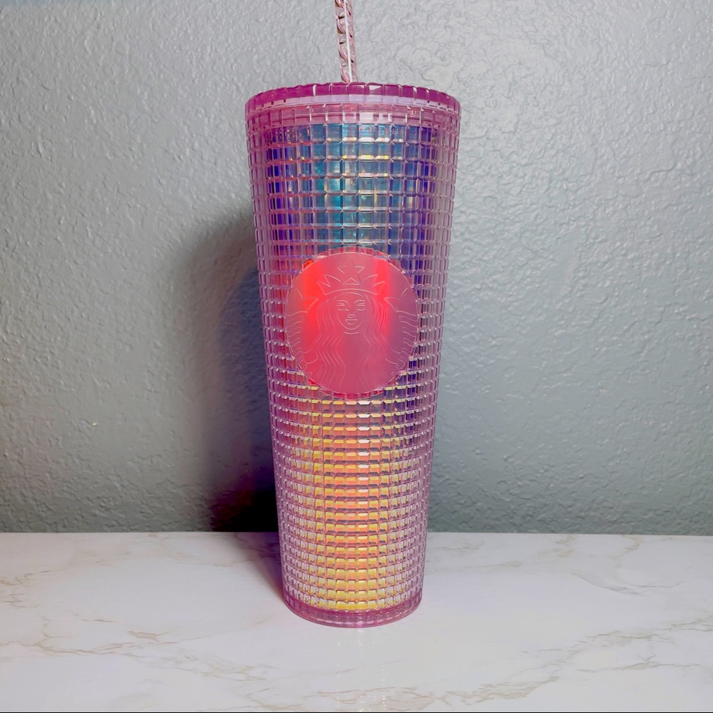 Starbucks Holiday Disco Pink Tumbler